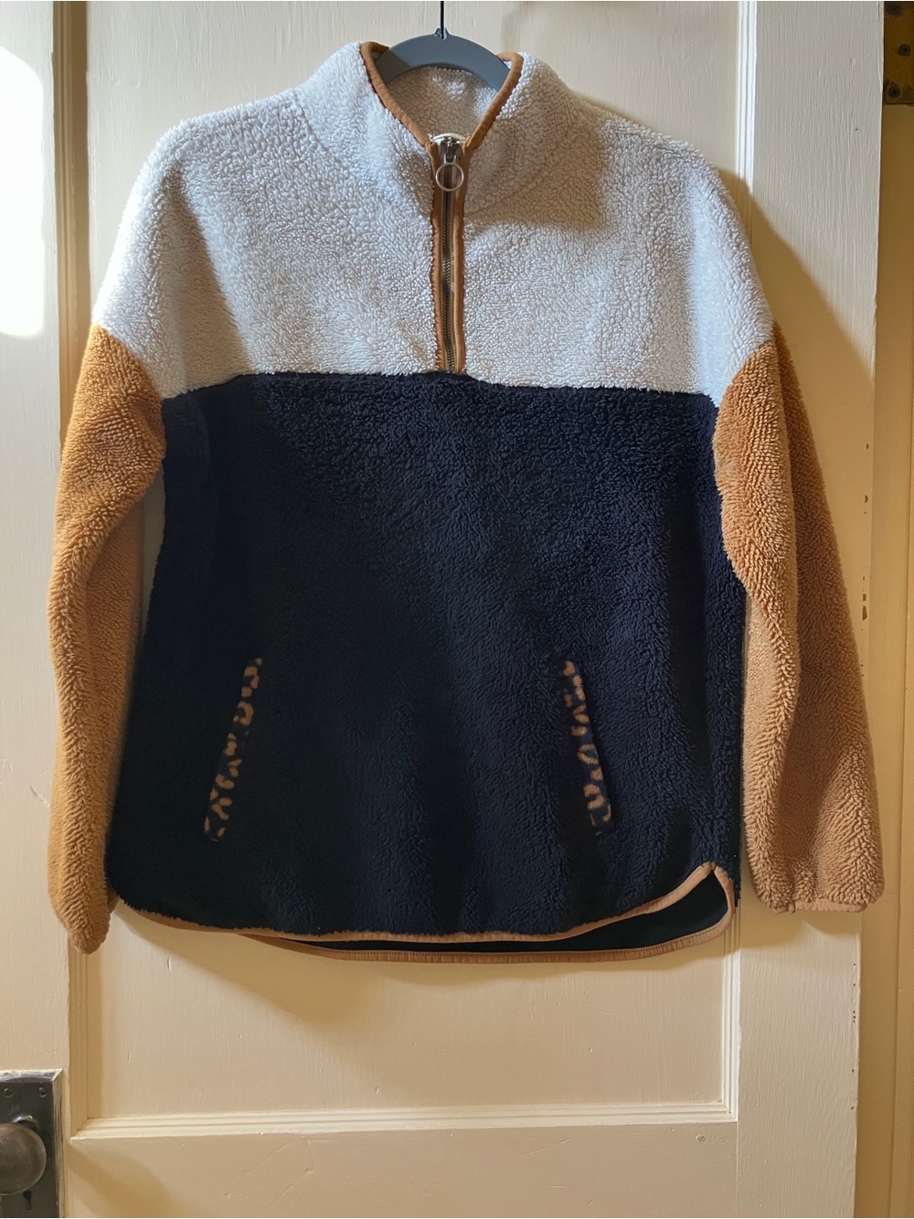 Time and Tru Sherpa Zip-Up